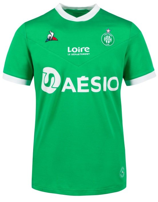 Camisa oficial Le Coq Sportif Saint Etienne 2020 2021 I jogador